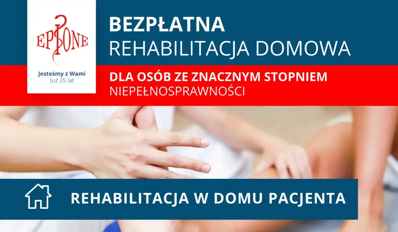 Darmowa rehabilitacja w domu dla osób ze znacznym stopniem niepełnosprawności. Dowiedz się, ile kosztuje wizyta fizjoterapeuty w domu.